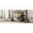 Twin XL Metal Loft Bed With L-Shaped Desk, Wardrobe, USB, And LED, Ideal For Space-Saving And Multifunctional Living-1701129160-1701129167