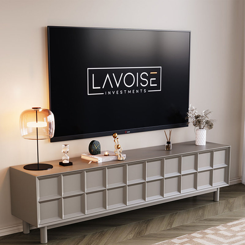 Meuble télé multifonctionnel Light Luxury, 20.9”H x 94.5”L x 15.7”W