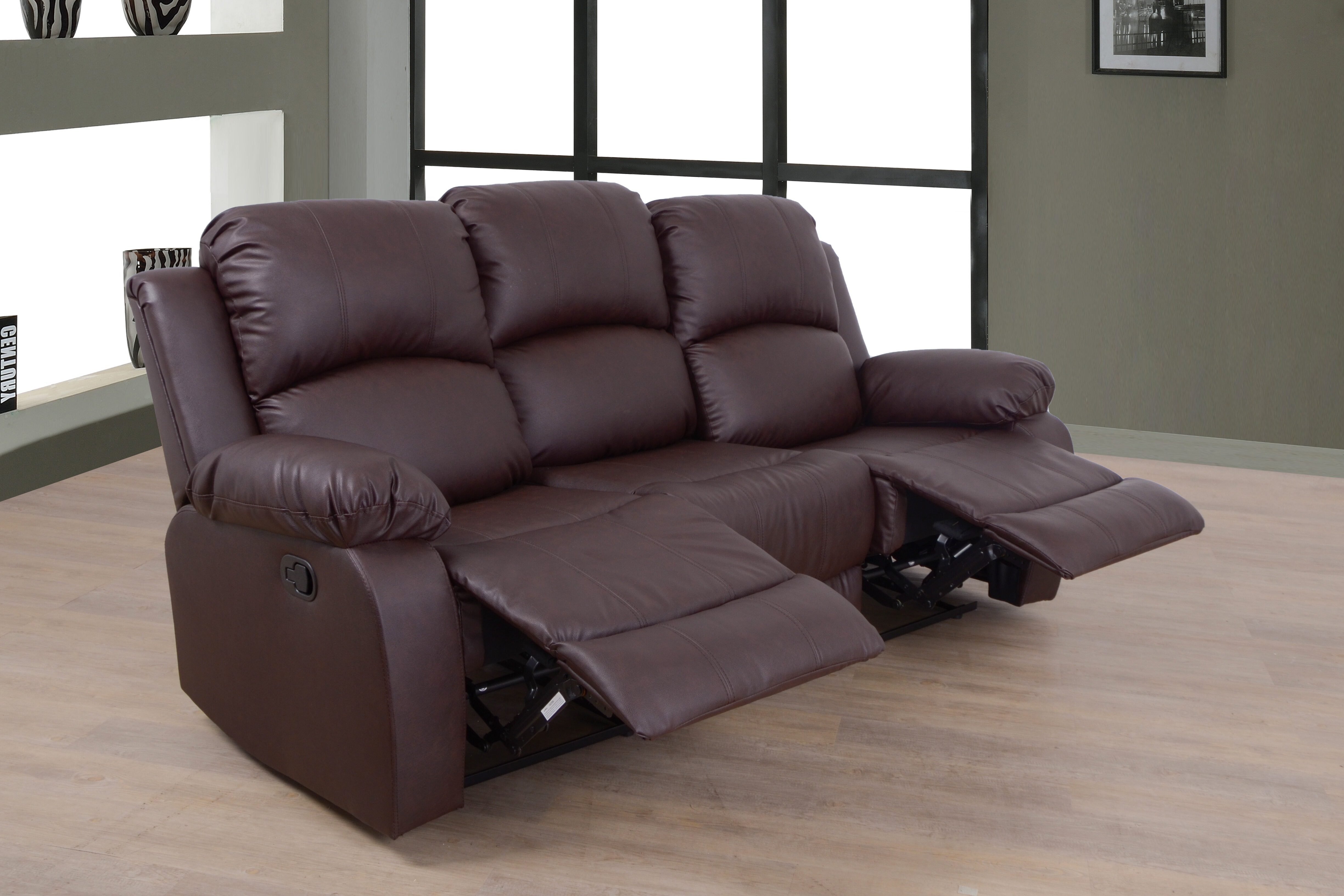 Sillón Reclinable Kansas Negro - Home Sentry