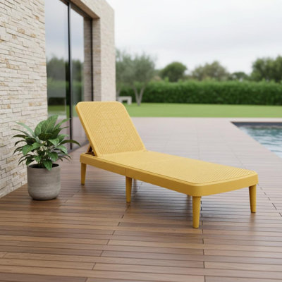 Chaise longue d'extérieur 75 po