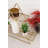 2-Tier Metal Triangle Wall Shelf