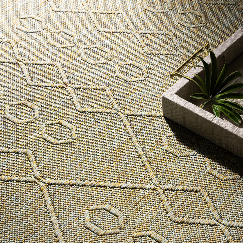 Tapis d'intérieur lavable à la machine Brenly , Rectangle 5 pi x 6 pi 11 po