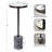 Ivy Bronx Hescott Mirrored Drink Table 10X10x24-674745683