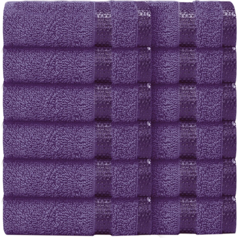 Milven Premium Face Cloth, Purple