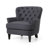 Michaelson Upholstered Armchair with Ottoman-1151773693