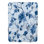Doux pétales bleus - couverture Sherpa de qualité supérieure 1 pièce