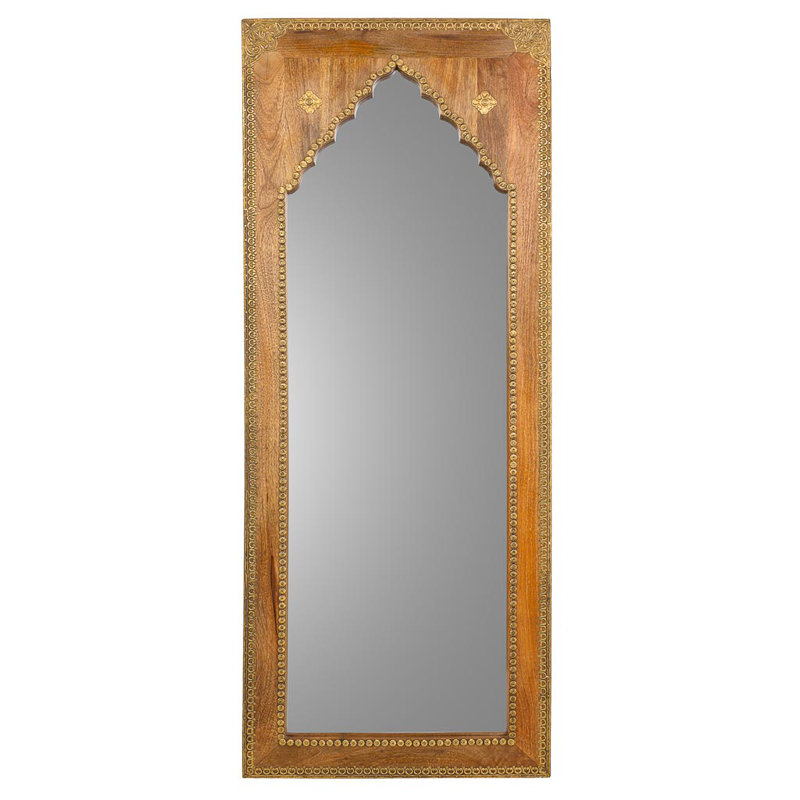 Maggio Wood Flat Wall Mirror