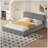 Charetta Upholstered Velvet Standard Bed-1665105568