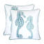 Oreiller bleu / spa hippocampes-122900846