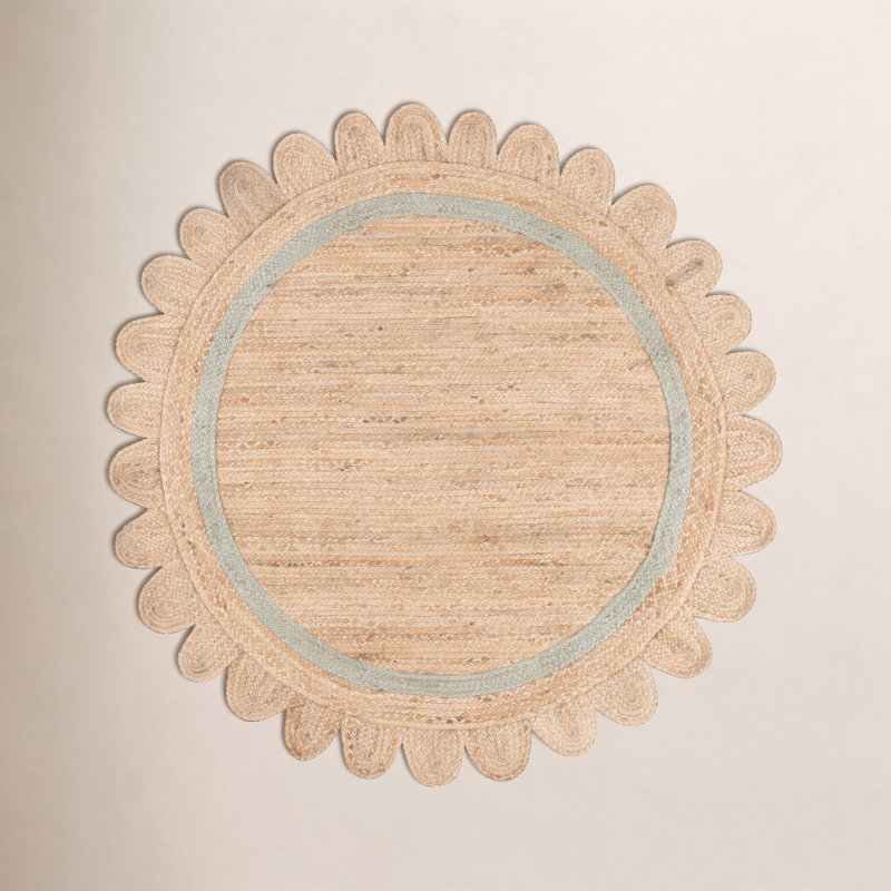 Inaki Jute/Sisal Area Rug, Round 6'