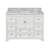 Tilford 48" Single Bathroom Vanity Set with White Cabinet and Carrara Marble Countertop-1460291270