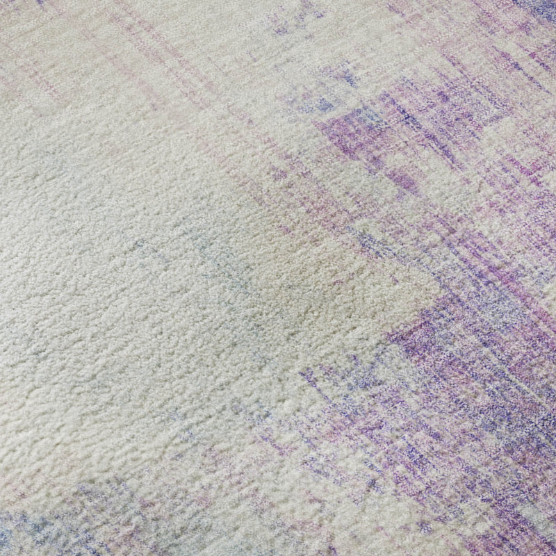 Premium Machine Washable Bucz AMF1759 Modern Rug, Round 8'