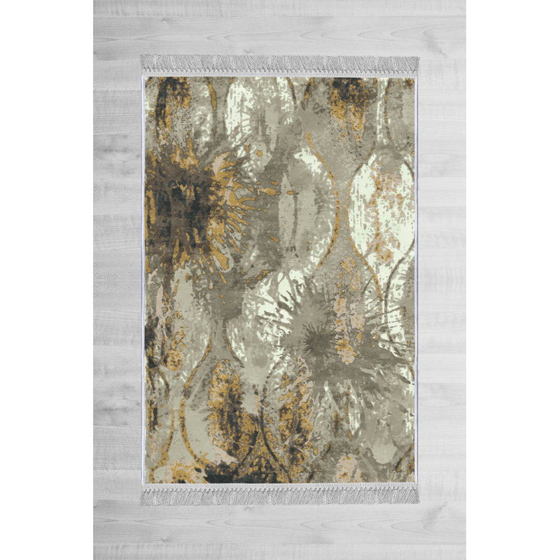 Luxurious Non-Slip Woven Carpet, 100% Velvet Fabric, 31.5 x 47.2 inches | Antibacterial, 13.5 mm Total Height, Machine Washable | Ideal for Living Room, Bedroom & Home Decor, Soft & Durable Design