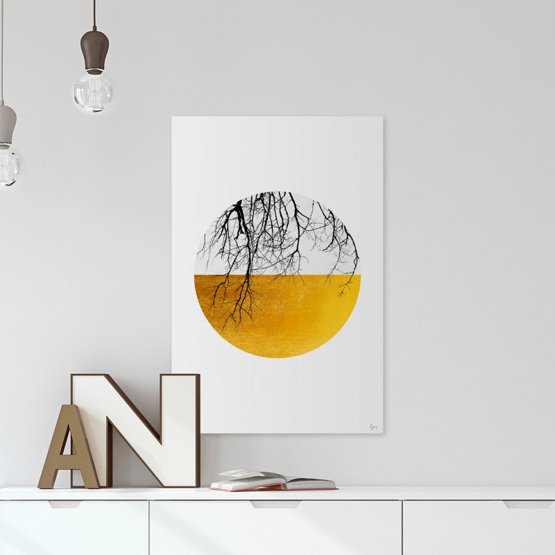 Branches Et Racines - Wrapped Canvas Print, 30cm H x 20cm W x 3.81cm D