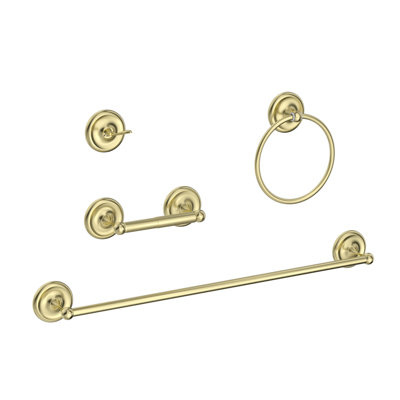 Ensemble de quincaillerie de salle de bain 4 pièces
