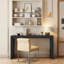 Console 59 po Paulownia moderne en placage pour vestibule, vestibule et salon-1857121434