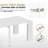 Rectangular 79'' L x 35'' W Expandable Dining Table with Leaf