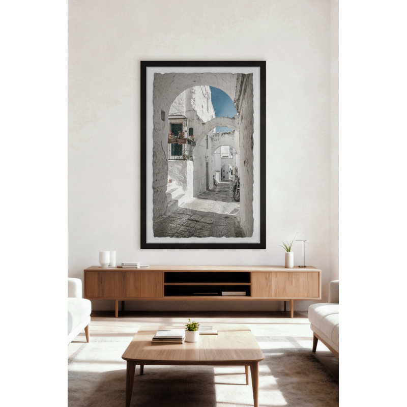 «White Arches», reproduction encadrée, H 12 po x l 8 po