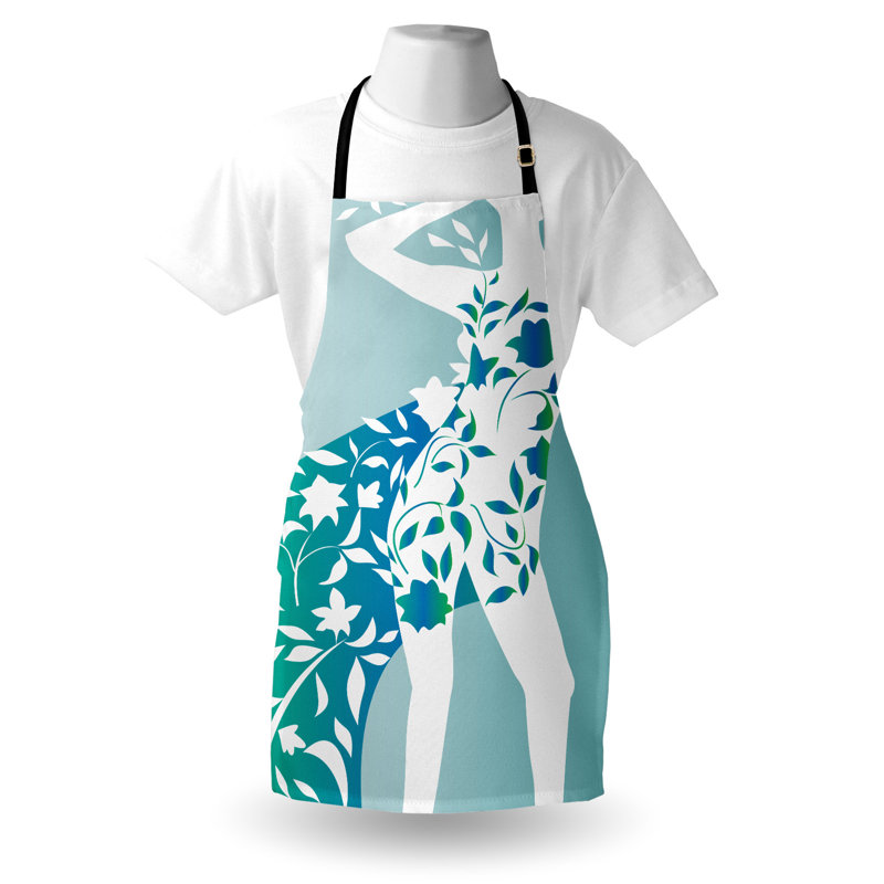 No Pattern Bib Apron