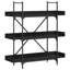 Sandre 100cm W Metal Bookcase-903798610-903798613