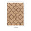 Tapis beige / brun en laine touffeté à la main Andric-16189926