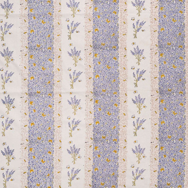 Lavender Bouquet Tablecloth - Purple - 59" x 59", 90" x 90" Square