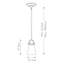Vancamp 1 - Light Olde Bronze Bell Pendant
