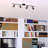 Aleezay 36'' 4 -Light Fixed Track Track Kit with Dimmable and Adjustable Head-1237286526