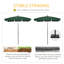 Ahviana 198cm Tilt Market Parasol-57376303