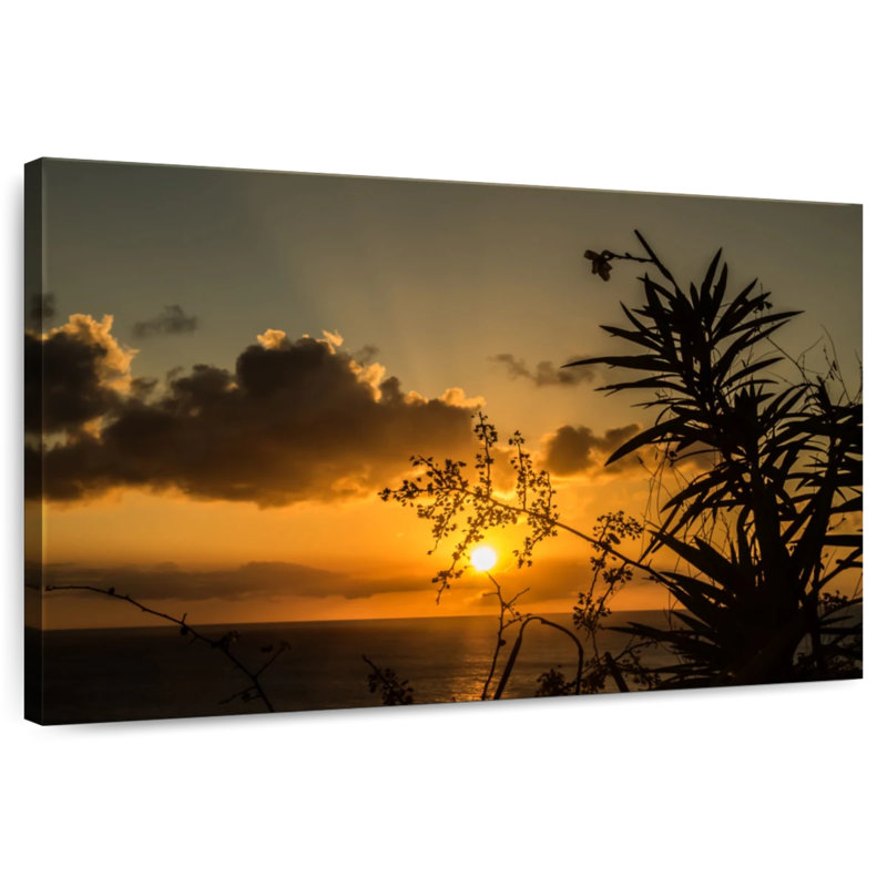 Coucher de soleil lumineux de Curaçao Gillard