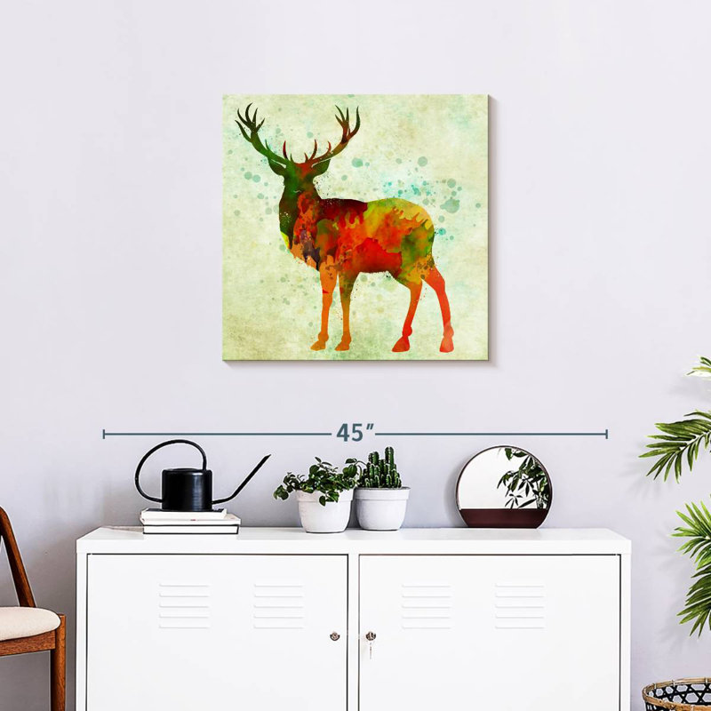 Brampt Deer Abstract