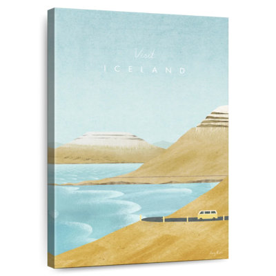 Affiche de voyage Nicci Islande