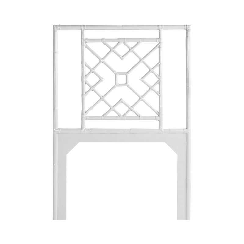 Ananias Platform Bed, Twin, White