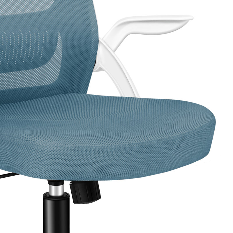 Office Chair with Headrest, Blue