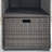 Outsunny Valet Pool Towel Rack-122285293