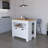 White 2-Door Kitchen Island-316849117