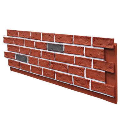 1 In. X 4 Ft. X 1 Ft. Light Cultural Brick Polyurethane Decorative Wall Paneling (1-Pack)