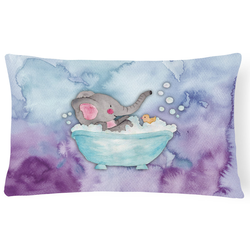  Coussin lombaire aquarelle éléphant