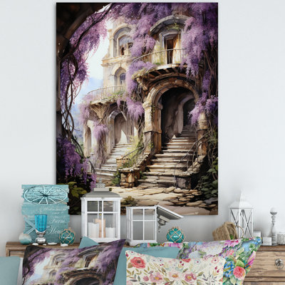 Carrafa Japon Art Wisteria arche III - impression