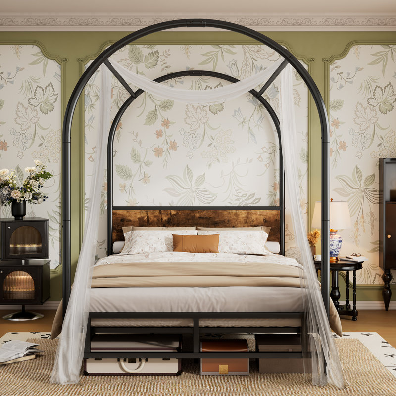 Metal Bed,   Double (4'6)