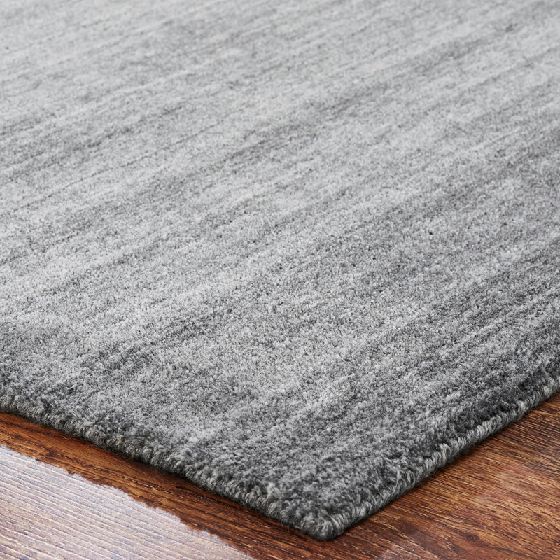Jami Area Rug in Gray, Rectangle 9'6" x 13'