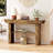 55" Farmhouse Console Table,Wooden Narrow Long Entryway Foyer Table-1315888975