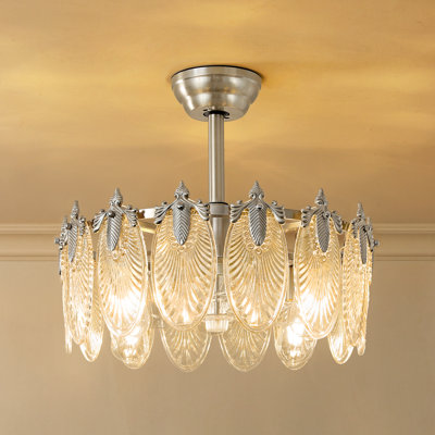 Ventilateur de plafond moderne 21 po avec lumière