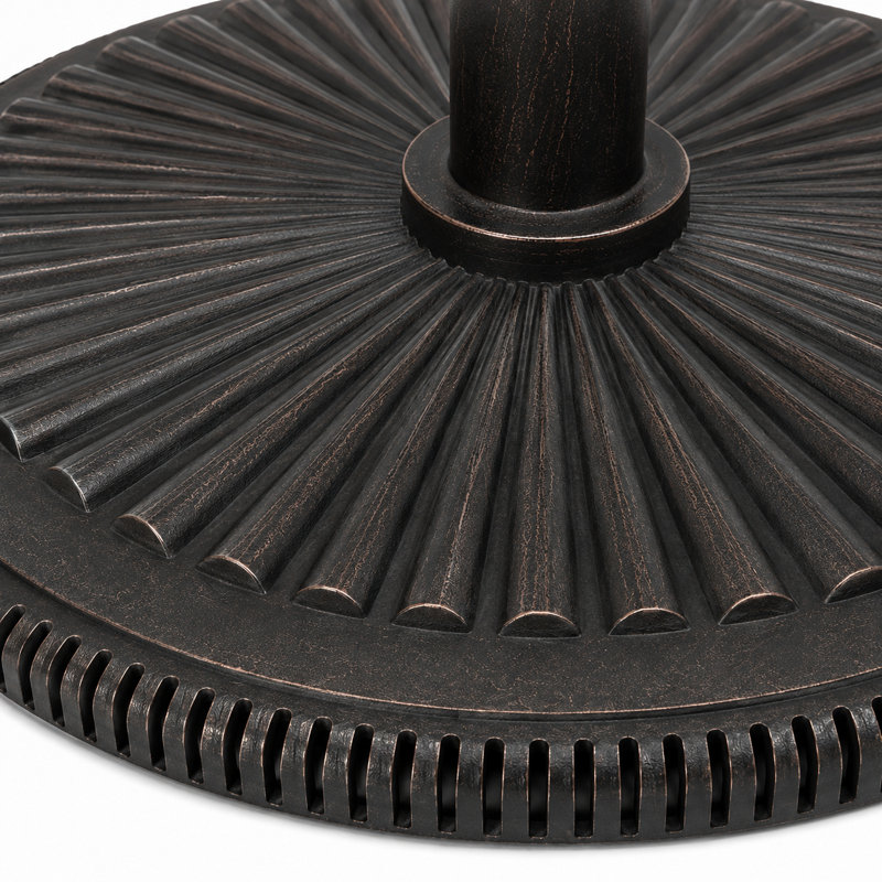 Base de parasol de patio en fonte 48 lb