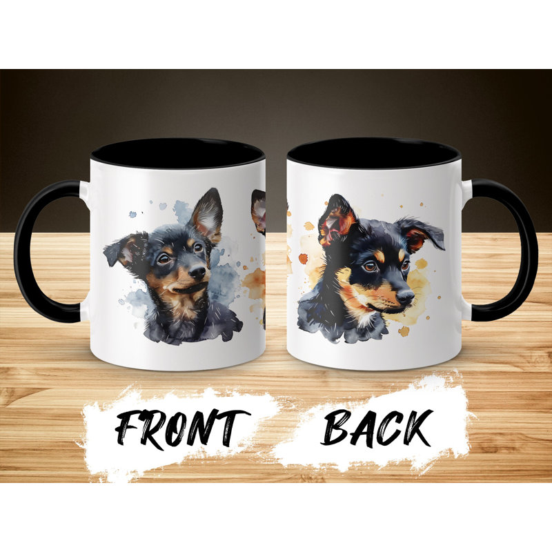 Ceramic Coffee Mug, 2, Black