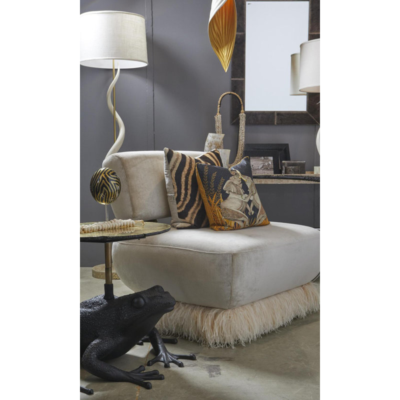 Genuine Hide Square Pillow