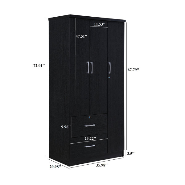 Winston Porter Blankenship Armoire & Reviews | Wayfair