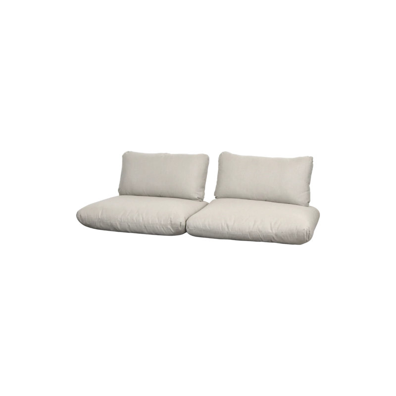 Sticks 2-Seater Sofa Cushion Set, Desert Sand
