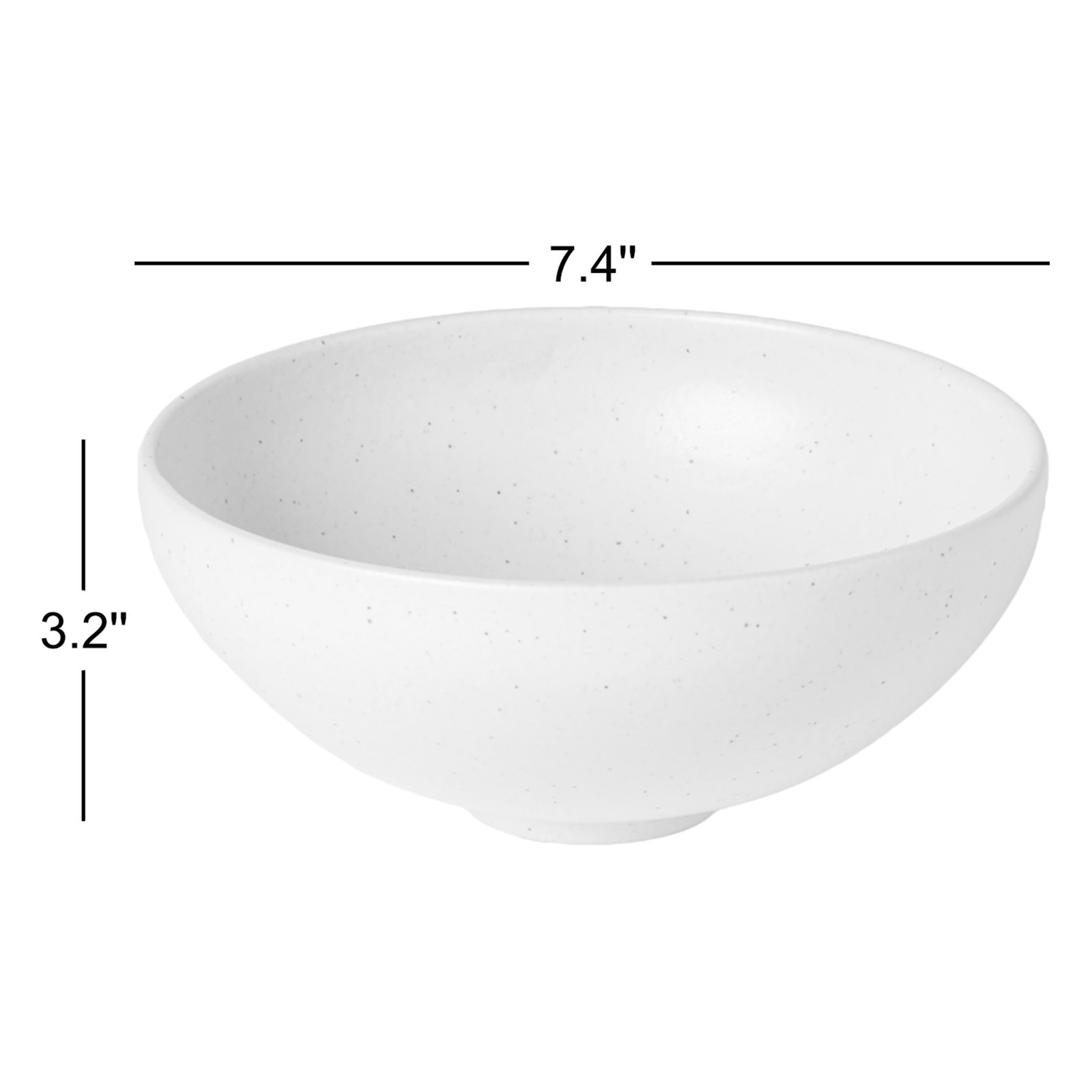 Casafina Pacifica Ramen Bowl, Vanilla