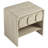 Toscana 1-Drawer Nightstand In Travertine